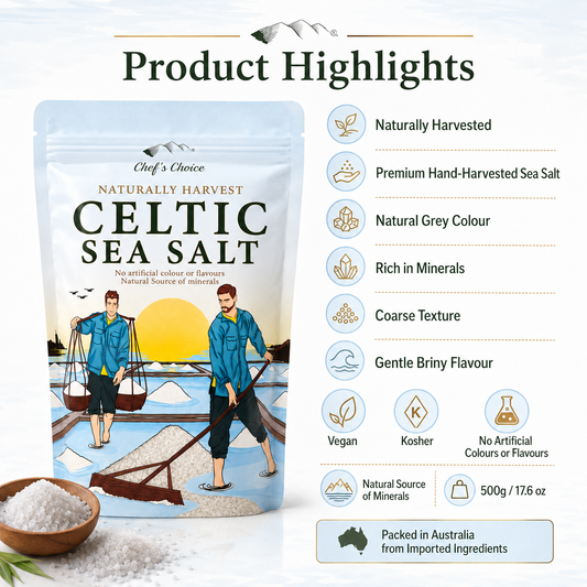 Chef's Choice Celtic Sea Salt – 500 g