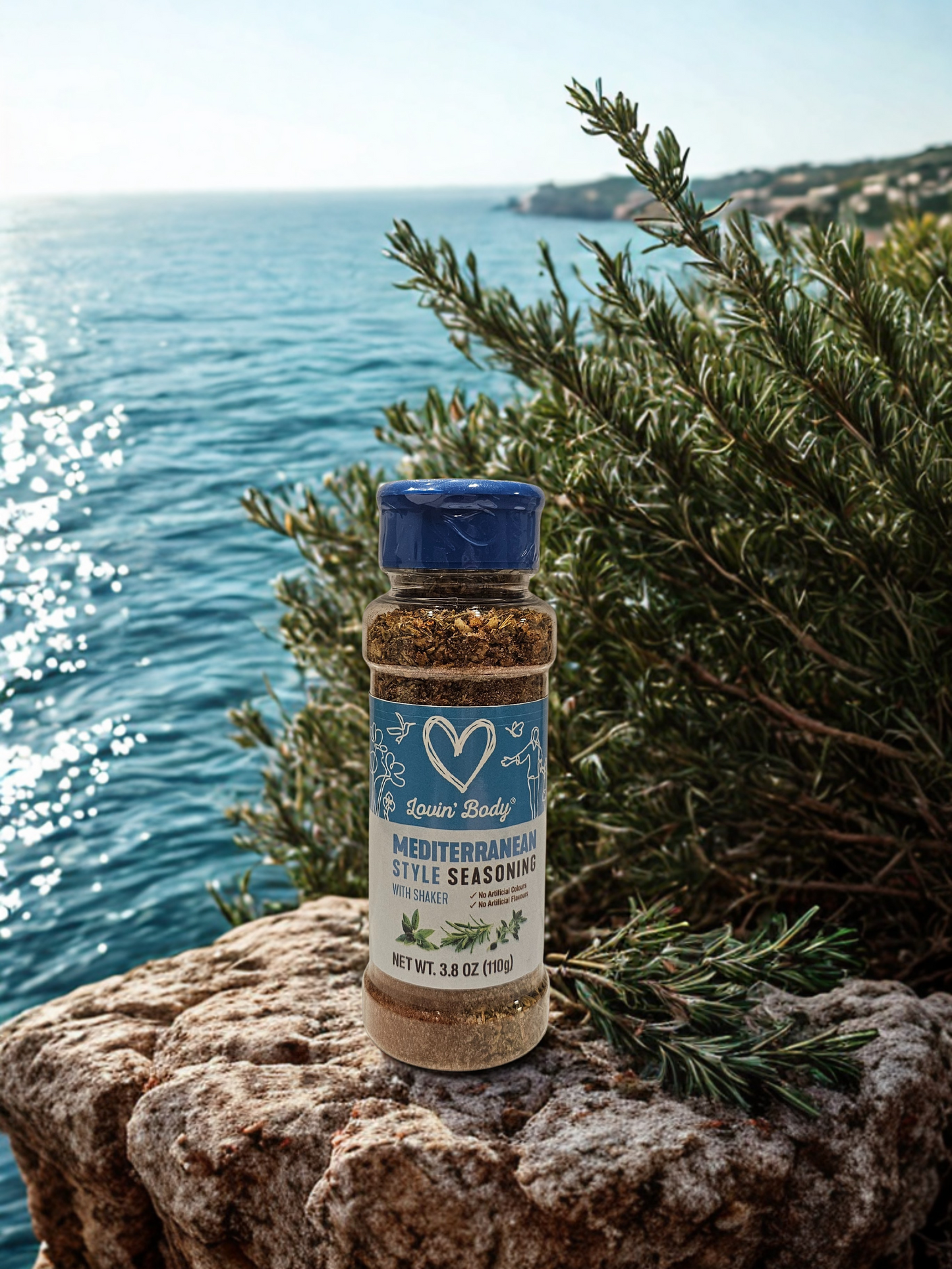 Lovin' Body Mediterranean Style Seasoning with Shaker 110 gr