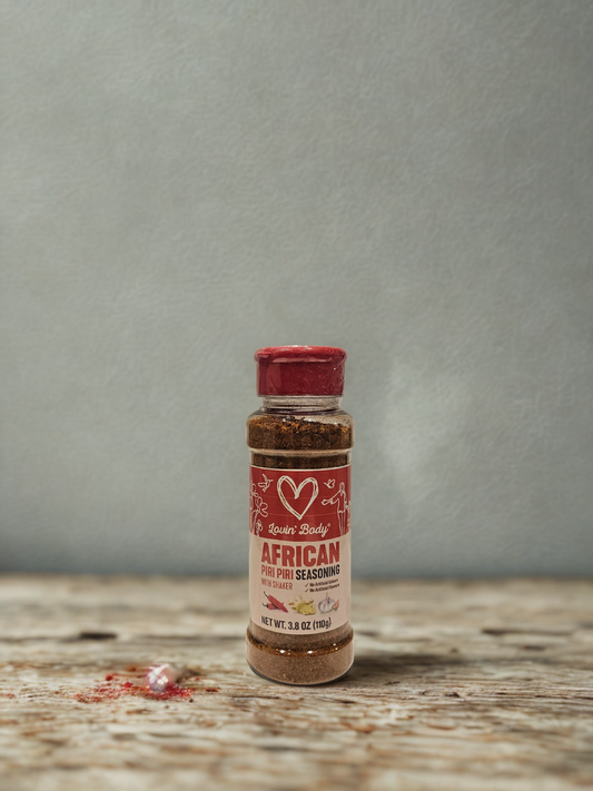 Lovin' Body African Piri Piri Seasoning with Shaker 110 gr
