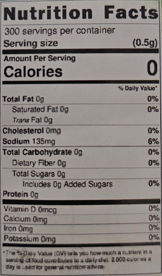 Lovin' Body Salt with Lemon Zest with Grinder 150 gr