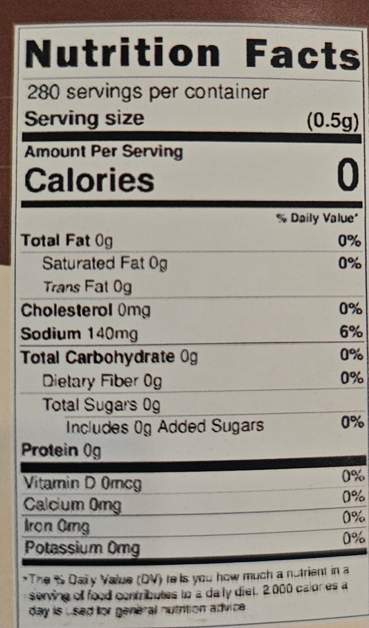 Lovin' Body Salt with Dried Premium Porcini with Grinder 140 gr