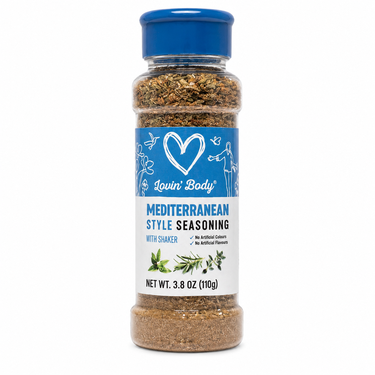 Lovin' Body Mediterranean Seasoning – 110 g