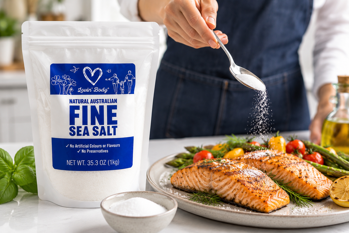 Lovin' Body Australian Fine Sea Salt – 1 kg