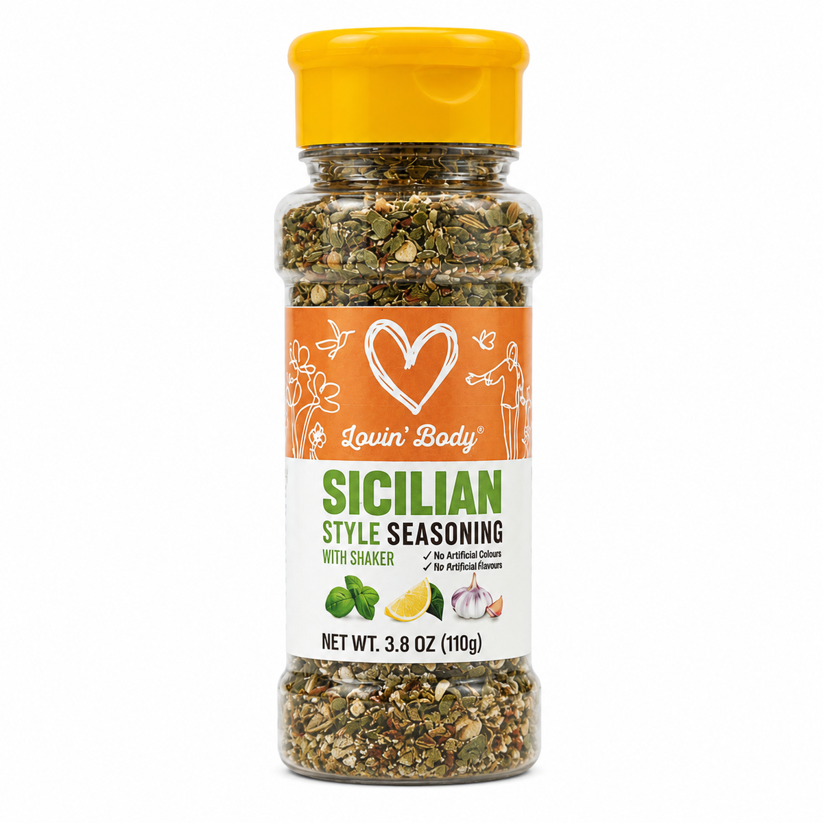 Lovin' Body Sicilian Seasoning – 110 g