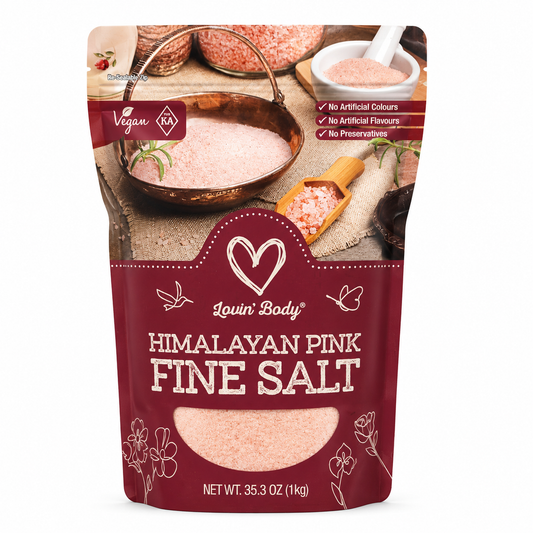 Lovin' Body Himalayan Pink Fine Salt – 1 kg