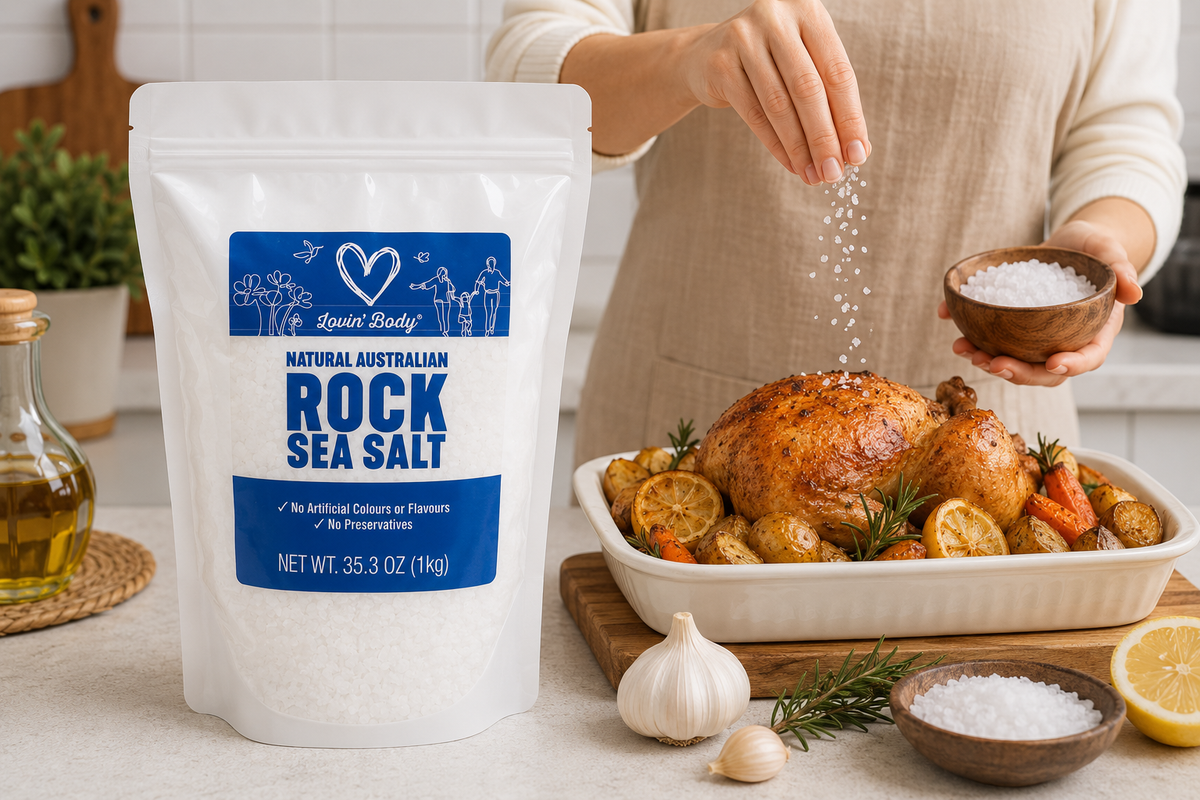 Lovin' Body Australian Rock Sea Salt – 1 kg