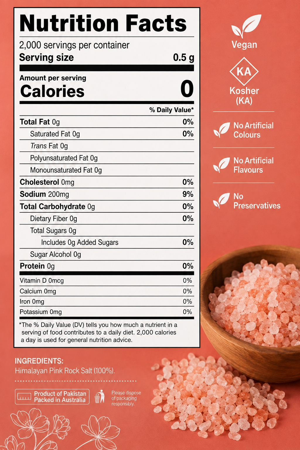 Lovin' Body Himalayan Pink Rock Salt – 1 kg