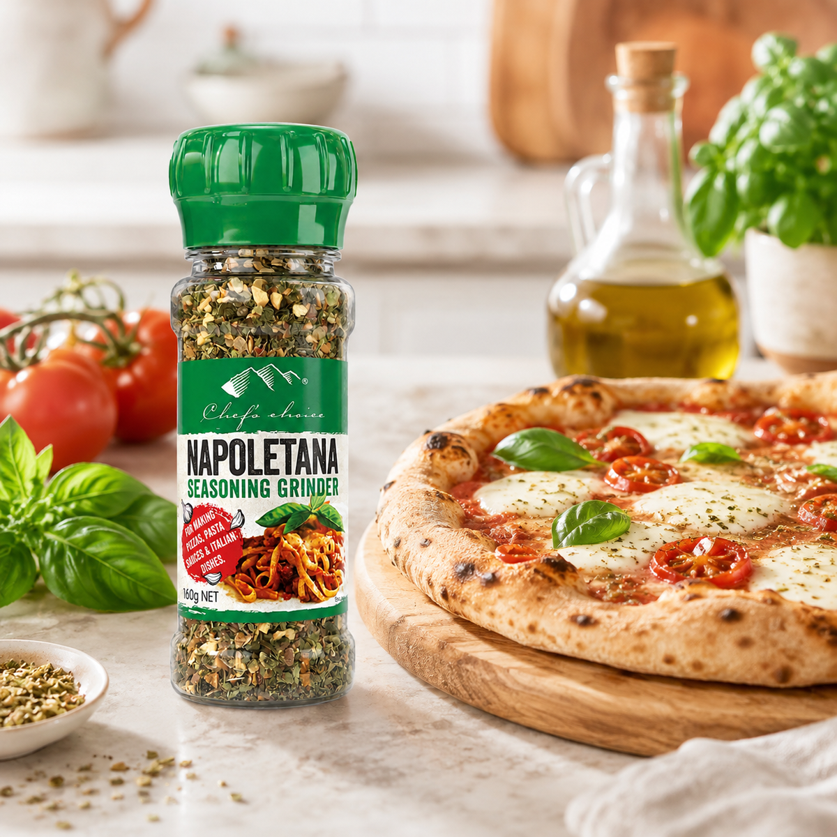 Chef's Choice Napoletana Seasoning Grinder – 160 g
