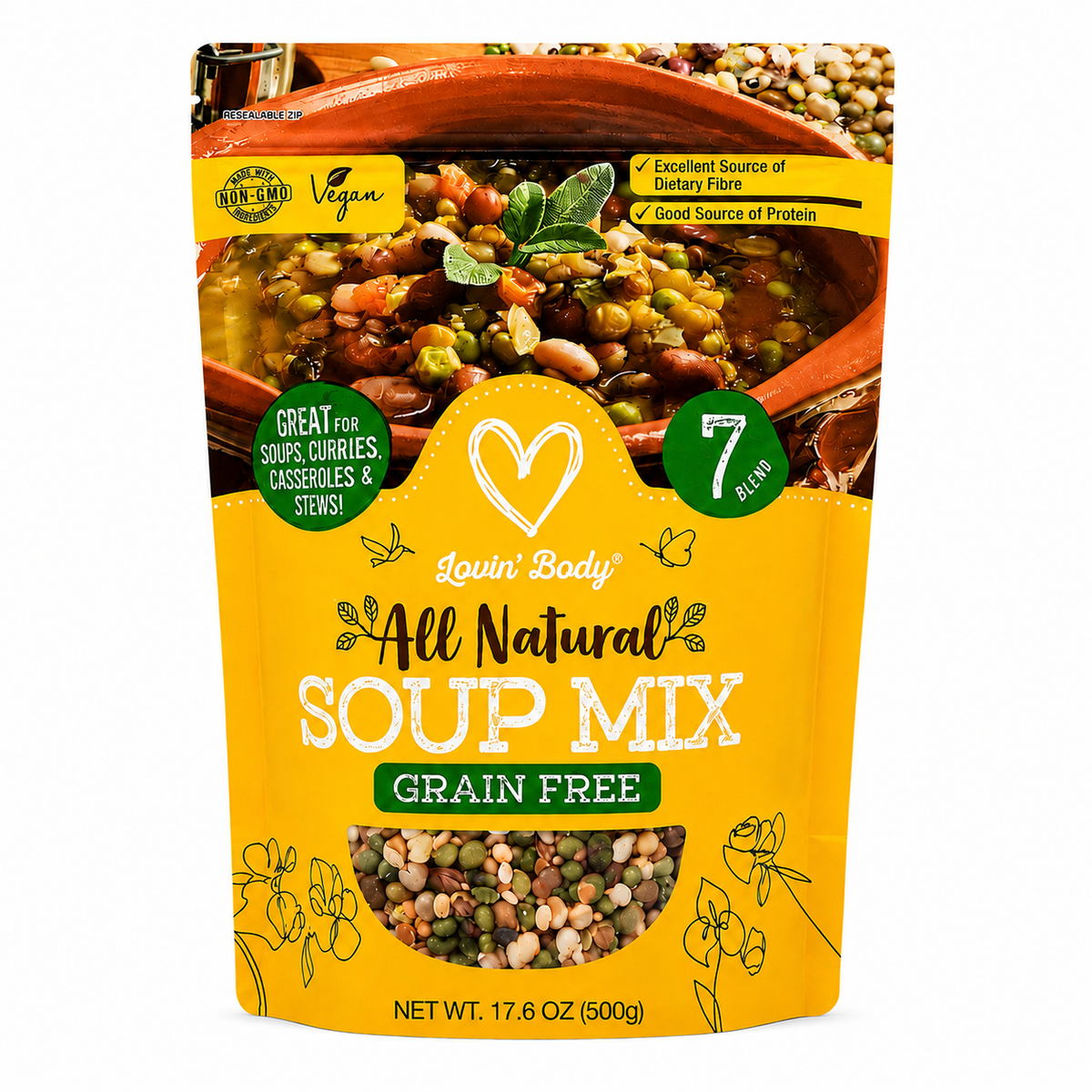 Lovin' Body Seven Blend Soup Mix – 500 g