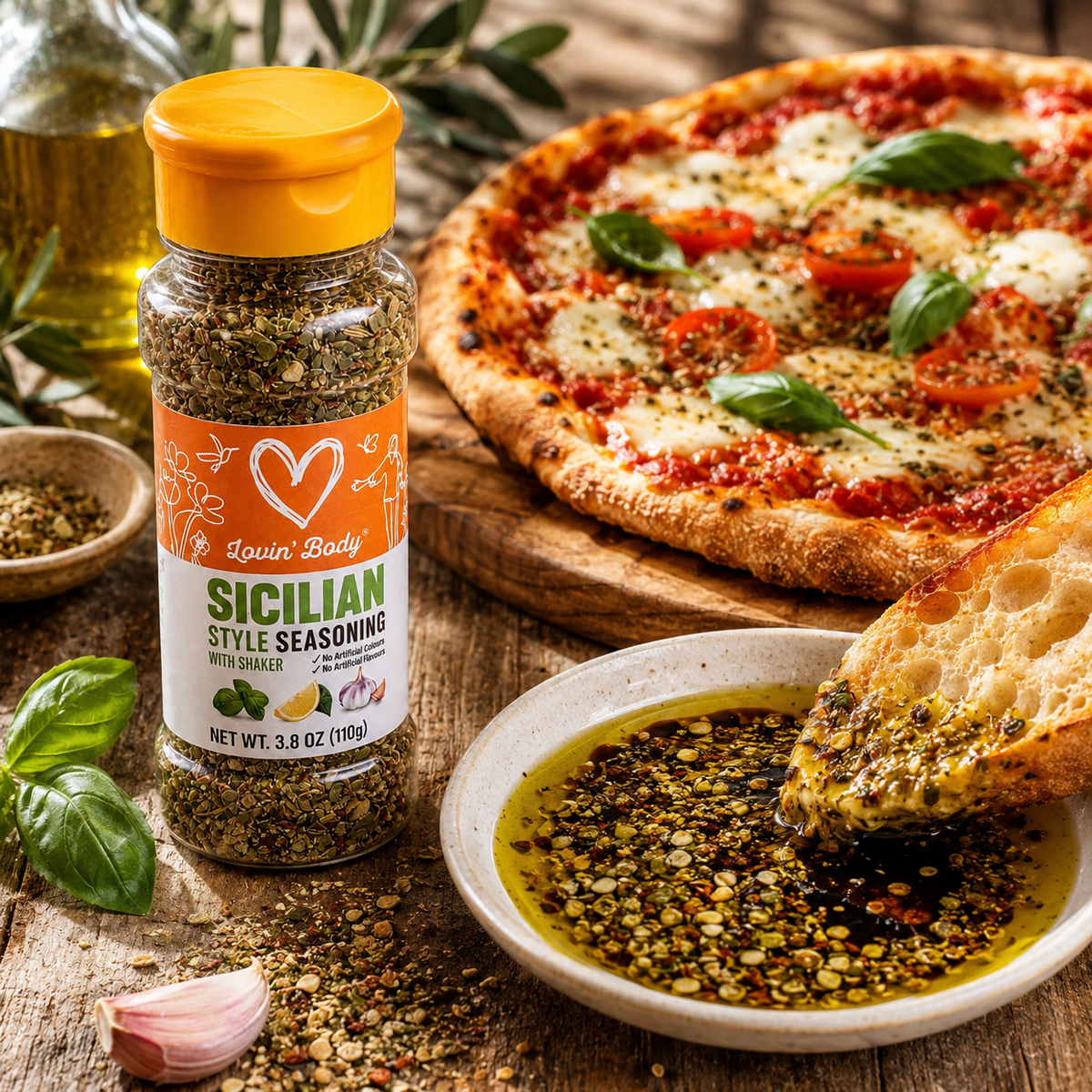 Lovin' Body Sicilian Seasoning – 110 g