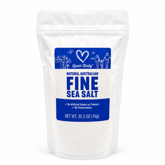 Lovin' Body Australian Fine Sea Salt – 1 kg
