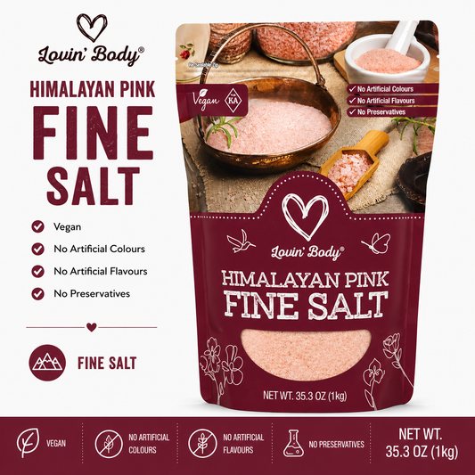 Lovin' Body Himalayan Pink Fine Salt – 1 kg